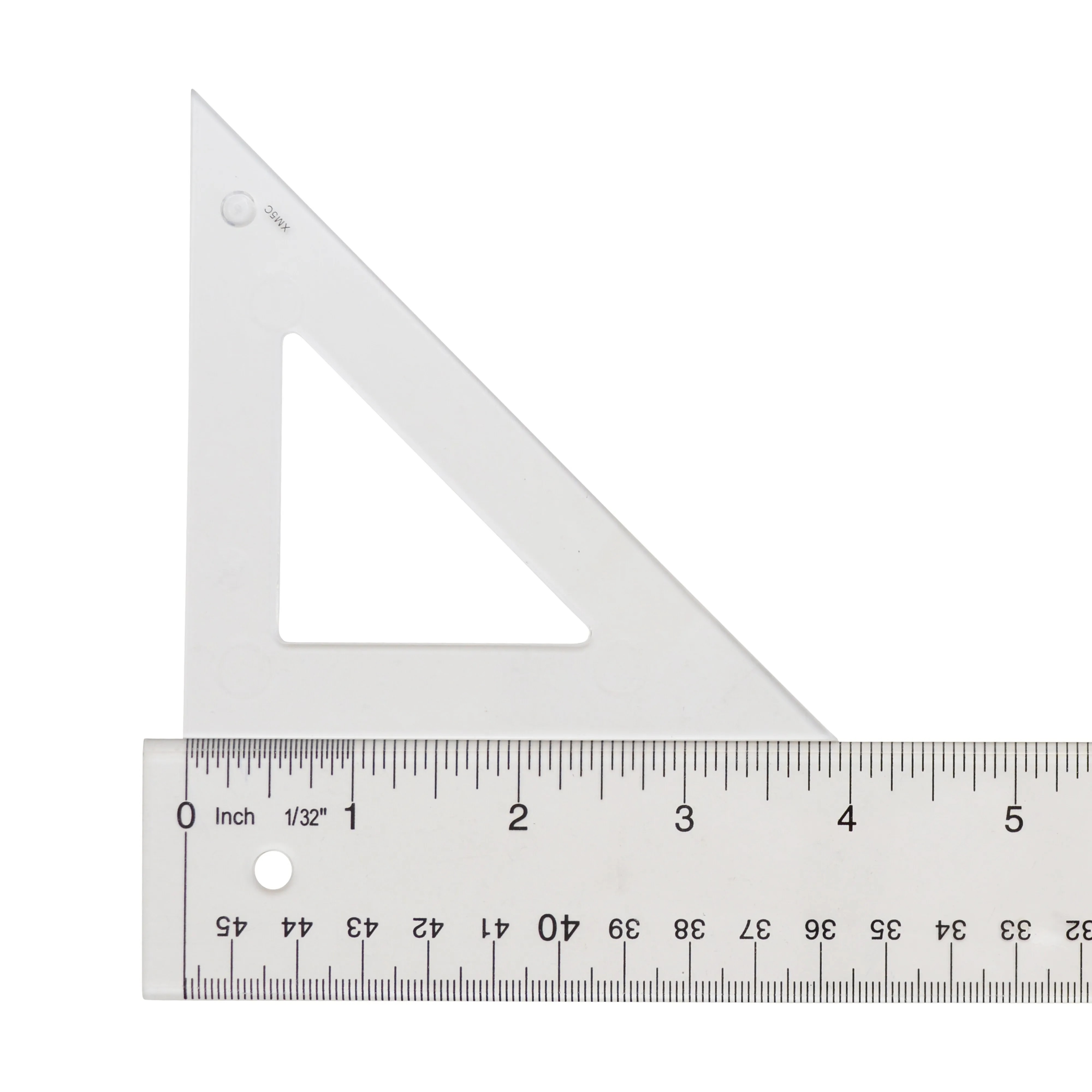 Triangles, 4 Inch Styrene triangle -45/90