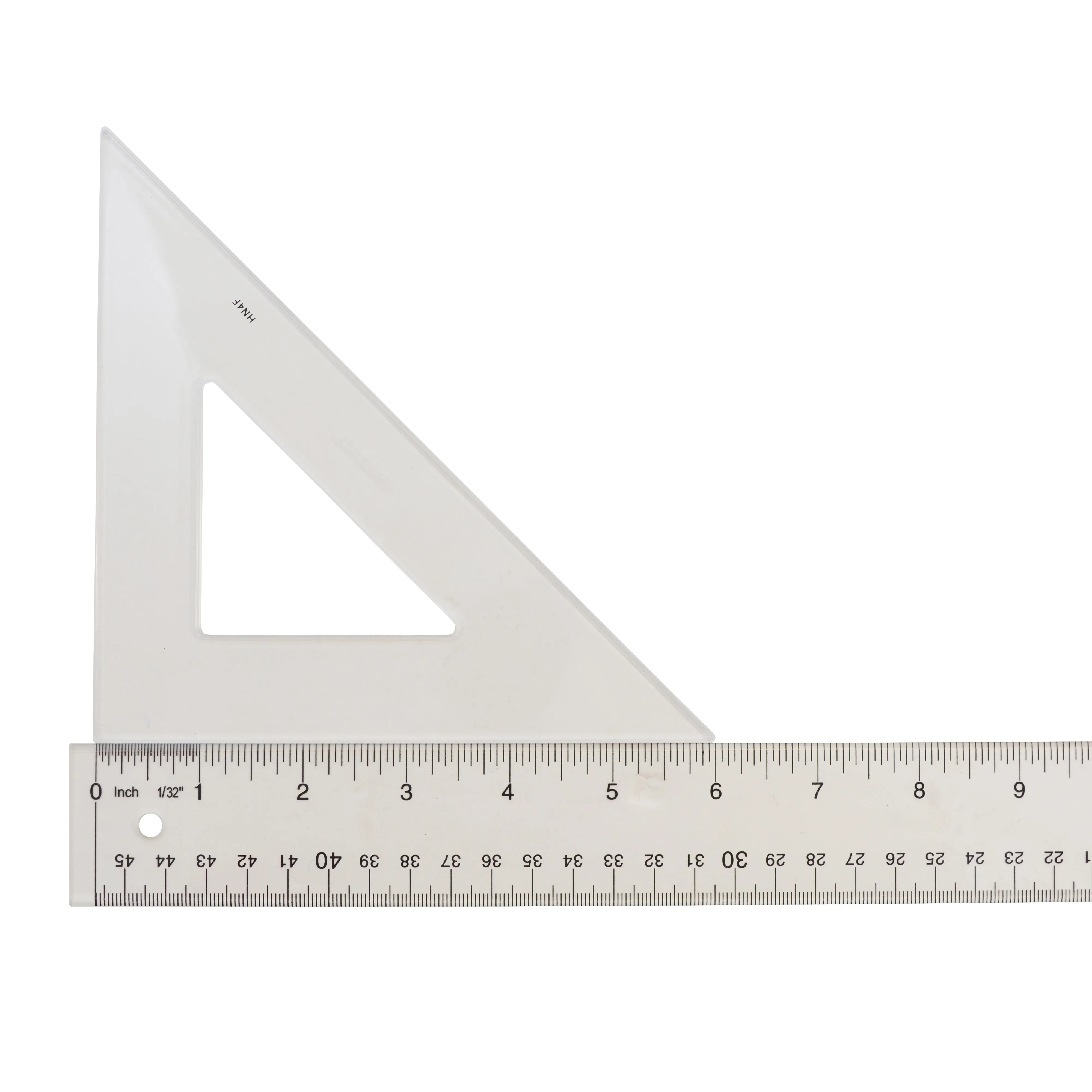 Triangles, 6 Inch Styrene Triangle -45/90