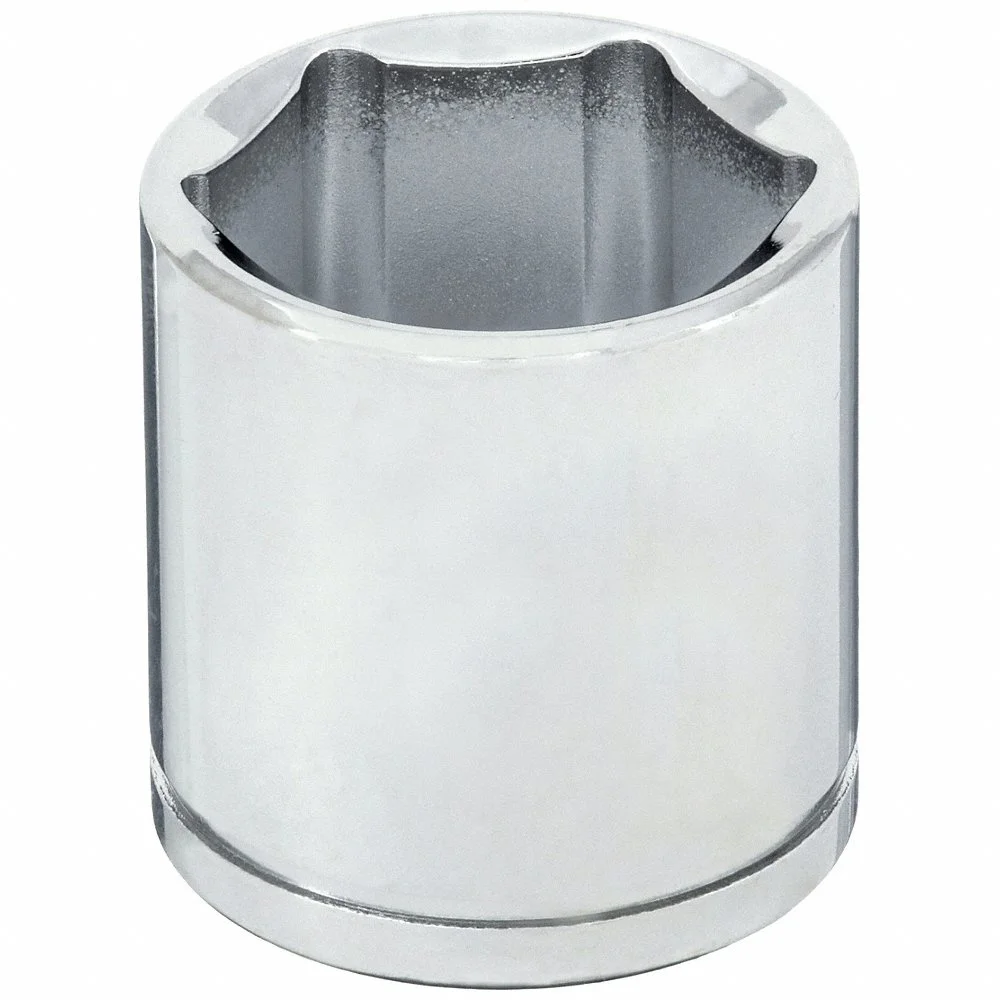 WESTWARD 10E889 Flex Socket 3/8 Inch Drive 1 Inch 6 Point Standard | AA2ECF