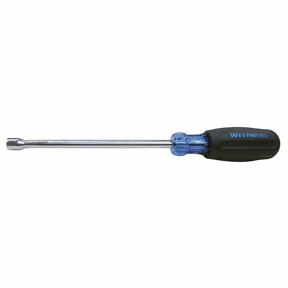WESTWARD 10J258 Nut Driver Hex 3/8 Inch Blue Steel | AA2GXV