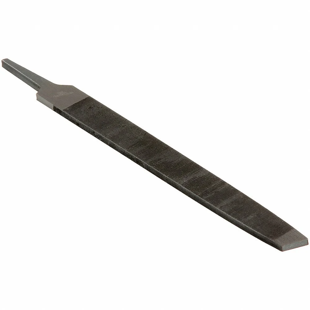 WESTWARD 12F835 Hand File Single Cut 10 Inch Black Oxide | AA4DBA