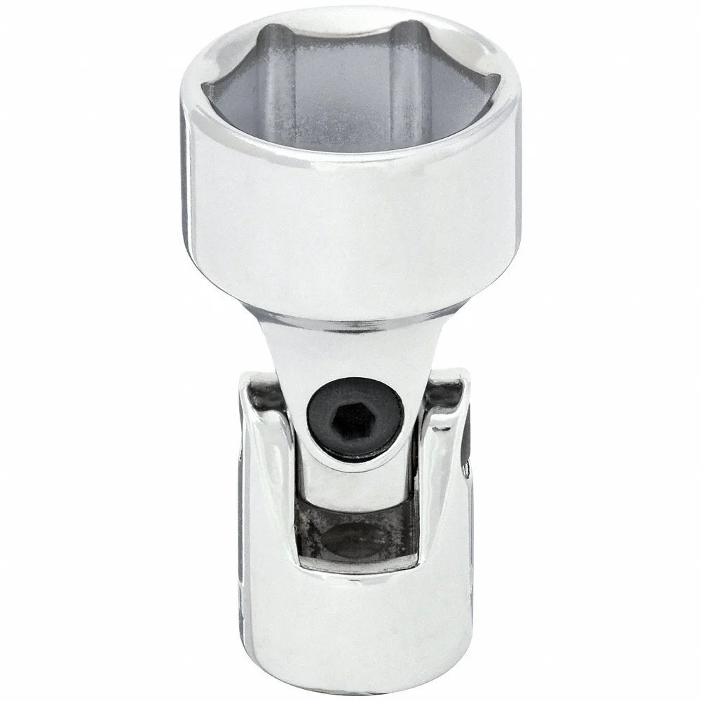 WESTWARD 10E910 Flex Socket 3/8 Inch Drive 22mm 6 Point Standard | AA2EDC
