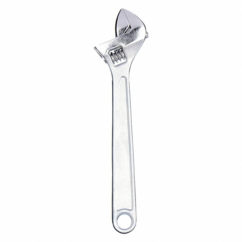 WESTWARD 1NYA2 Adjustable Wrench 6 Inch Chrome Plain | AB2UYJ