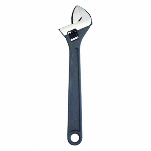 Adjustable Wrench 15 Inch Black Plain