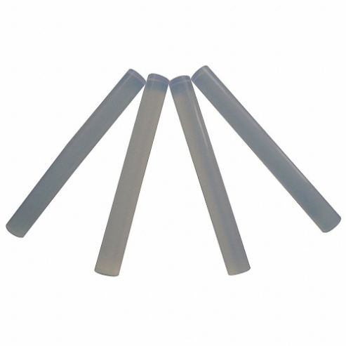 WESTWARD 23X753 Hot Melt Adhesive, Smooth Sticks, 7/16 Inch Dia, 4 Inch Length, Clear, 24 ct Pack Qty | CU9XYX