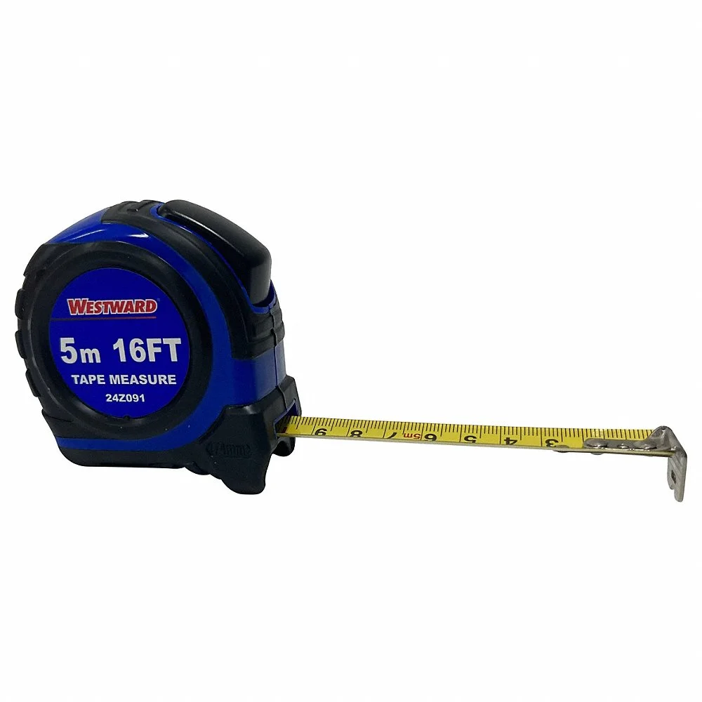 WESTWARD 24Z091 Tape Measure 3/4 Inch x 16 Feet Steel | AB8ADY
