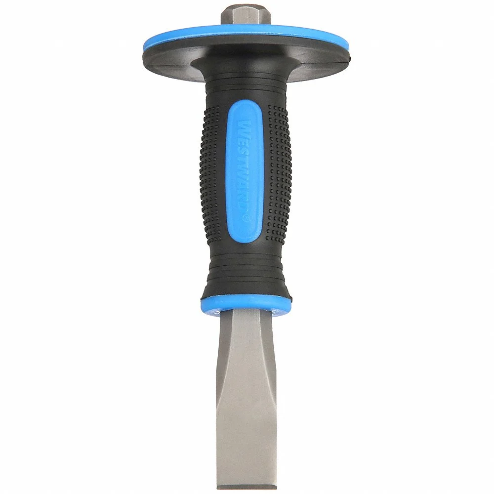 WESTWARD 2AJJ4 Handguarded Cold Chisel 7/8 Inch x 8 Inch | AB8YPD