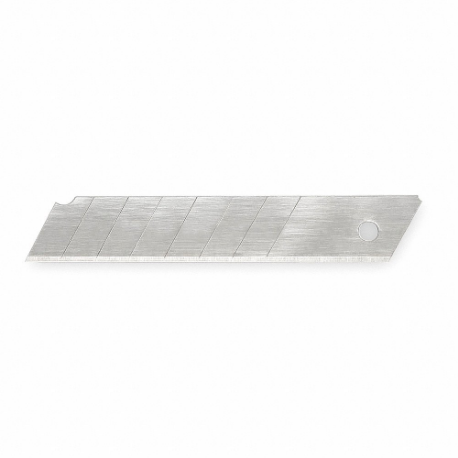 WESTWARD 2ZRL7 Snap-Off Blade, 4 1/4 Inch Blade Length, 3/4 Inch Blade Width, 0.02 Inch Blade Thickness | CU9ZWT