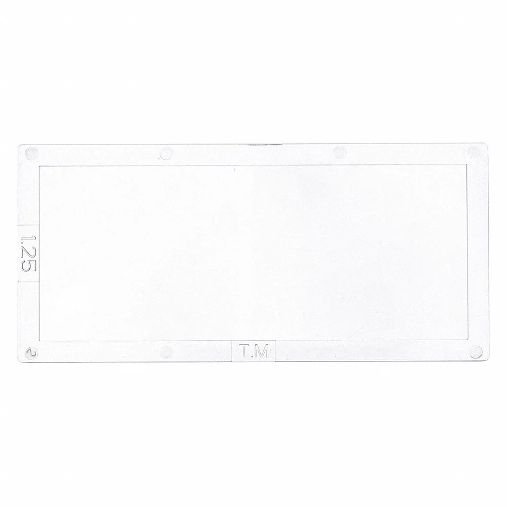 WESTWARD 33N561 Magnifier Lens With Diopter 1.25 | AC6GJQ