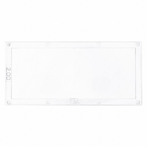 WESTWARD 33N564 Magnifier Lens With Diopter 2.00 | AC6GJU