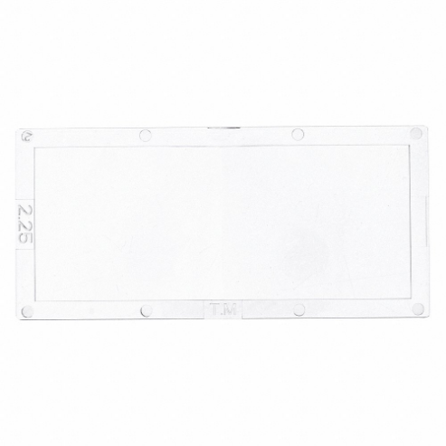 WESTWARD 33N565 Magnifier Lens With Diopter 2.25 | AC6GJV