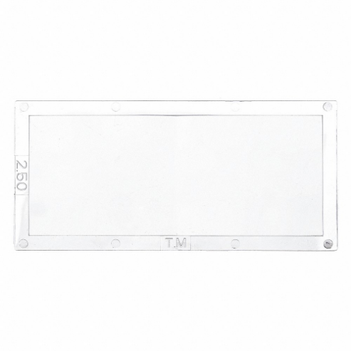 WESTWARD 33N566 Magnifier Lens With Diopter 2.50 | AC6GJW