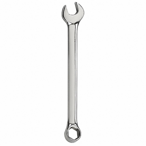 Combination Wrench, Alloy Steel, Chrome, 5/16 Inch Head Size, 5 1/2 Inch OAL, Offset