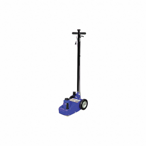 Axle Jack, Steel, Pneumatic, Air, 22 Ton Load Capacity, 9 3/4 Inch Min. Lift