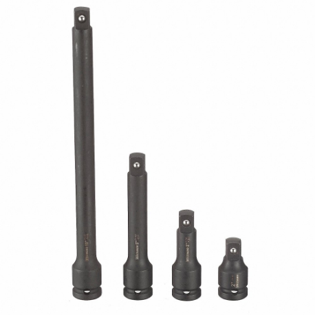 Impact Socket Extension Set, 1/2 Inch Input Drive Size, 1/2 Inch Output Drive Size
