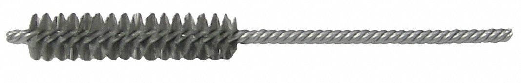 WESTWARD 45PE79 Power Spiral Brush, Double Shank, 2 1/8 Inch Brush, 6 Inch Length, Pack Of 10 | CH6JYA