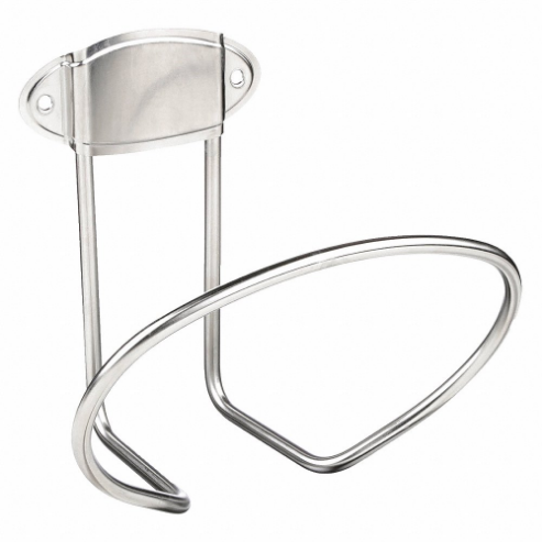 Garden Hose Hanger, 175 ft, Stainless Steel, Silver, 7 Inch Length x 11 Inch Width