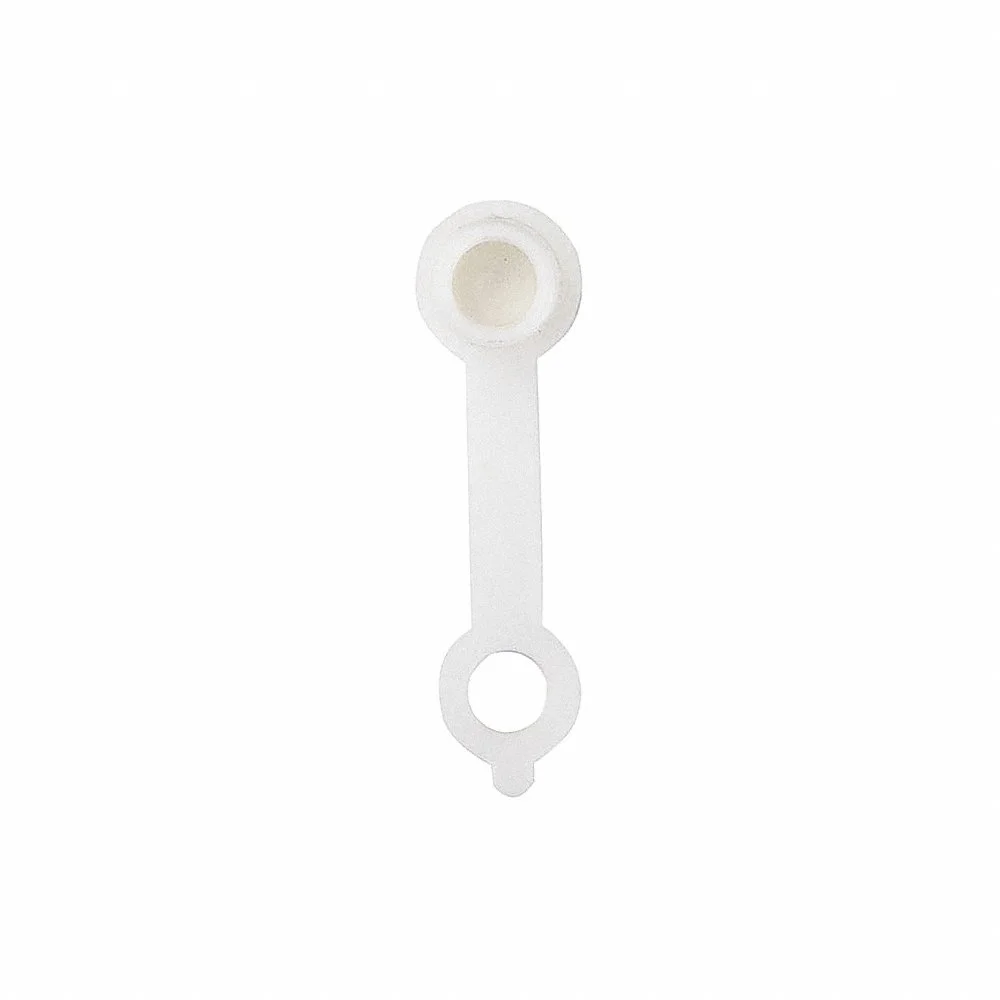 WESTWARD 52NZ40 Grease Fitting Cap, Plastic, White, 1 21/32 Inch Overall Length, Long, 10 PK | CU9XTL