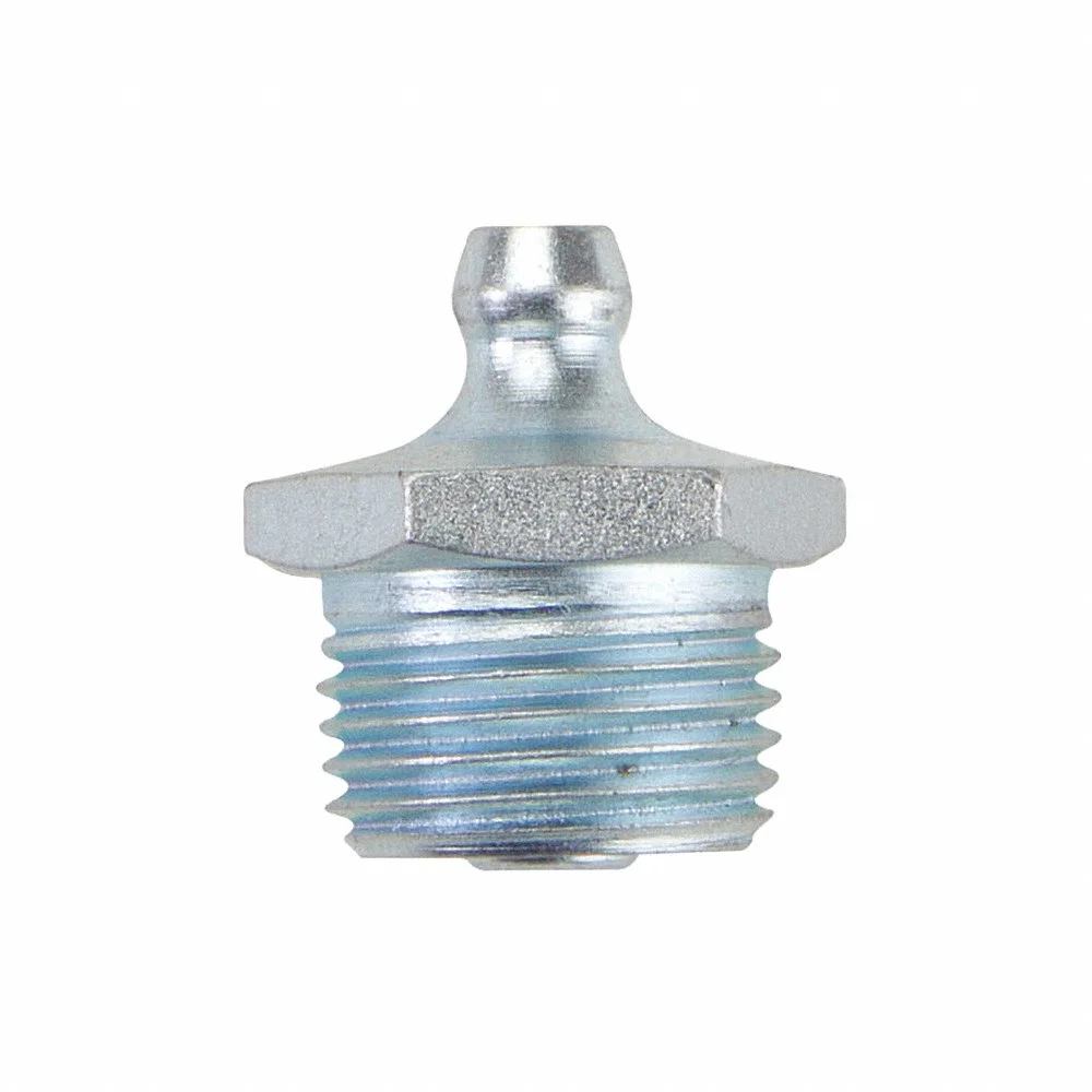 WESTWARD 52NZ94 Standard Grease Fitting, 3/8 Inch-18-PTF, Straight Head Angle, 5 Pk | CD2WQB