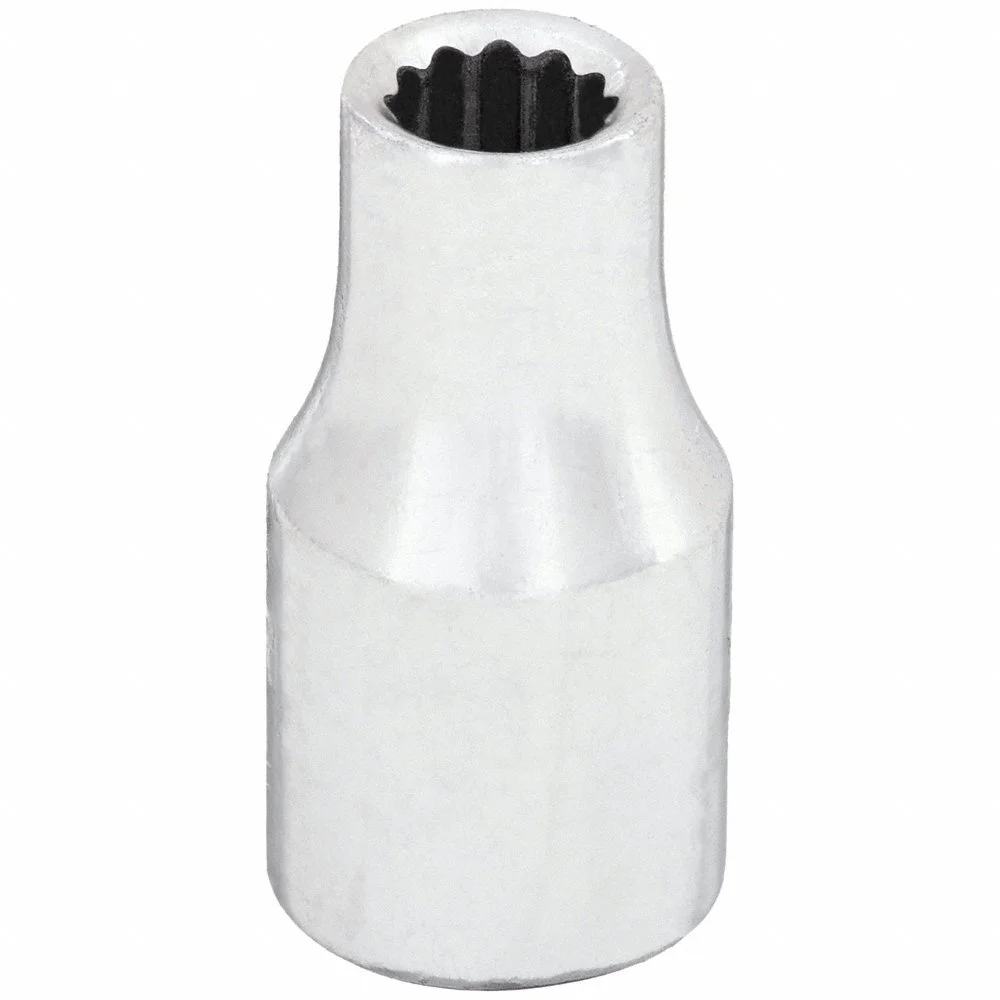 WESTWARD 53YP98 7/32 Inch Alloy Steel Socket with 1/4 Inch Drive Size and Full Polished Finish | CD2HTD