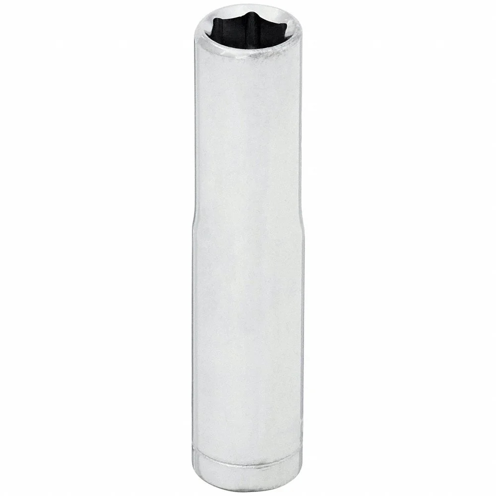 WESTWARD 53YR33 Socket, Alloy Steel, 5-1/2mm Socket Size, 1/4 Drive Size | AX3MYC