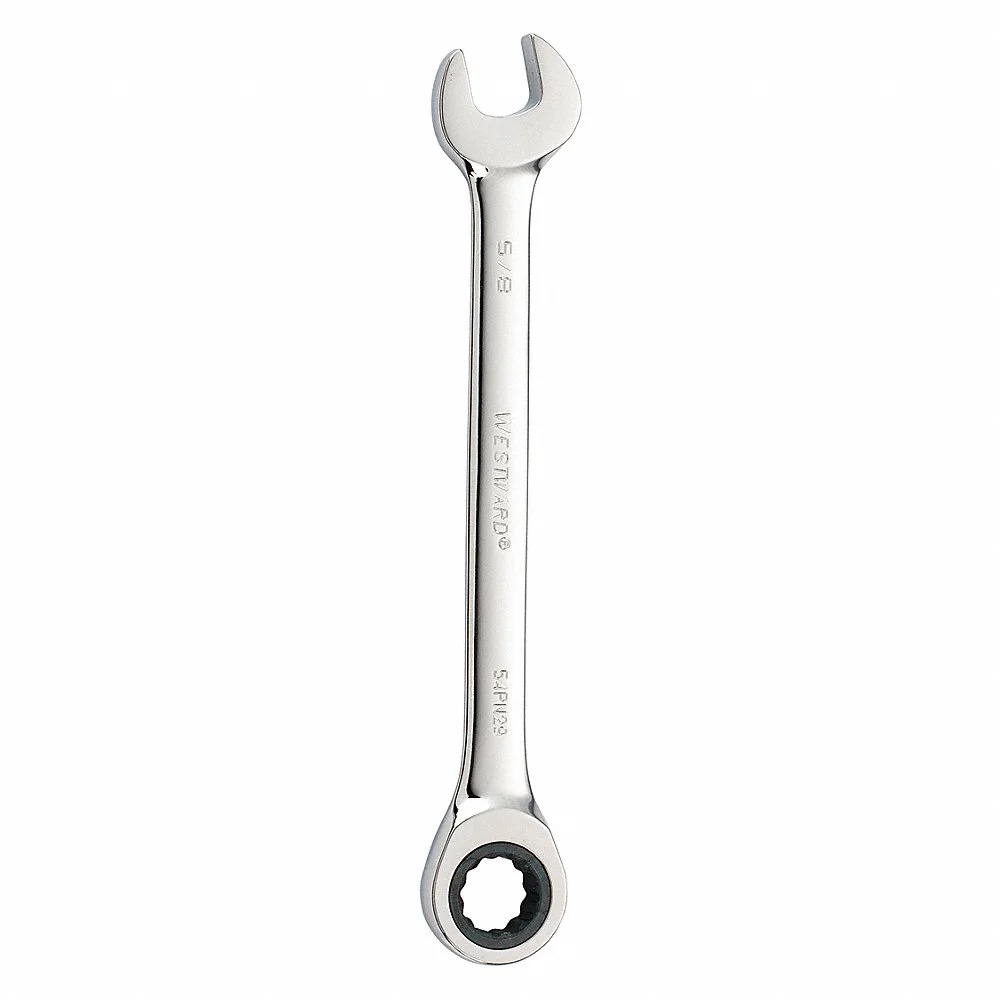WESTWARD 54PN29 Combination Wrench, Alloy Steel, 5/8 Inch Head Size, 8 1/8 Inch Overall Length, Standard | CU9ZUU