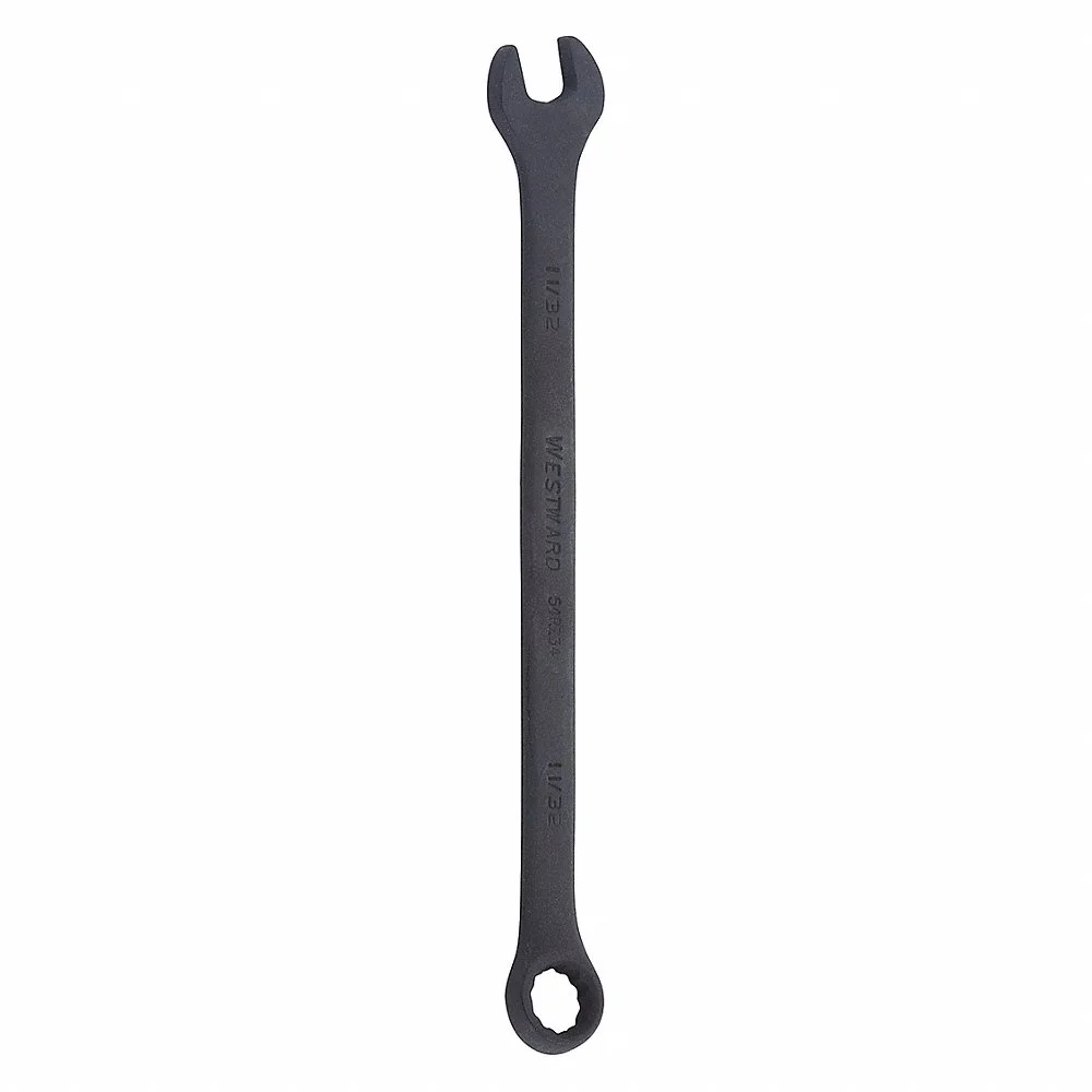 WESTWARD 54RZ34 Combination Wrench, Alloy Steel, 11/32 Inch Head Size, 5 3/4 Inch Overall Length | CU9XGQ