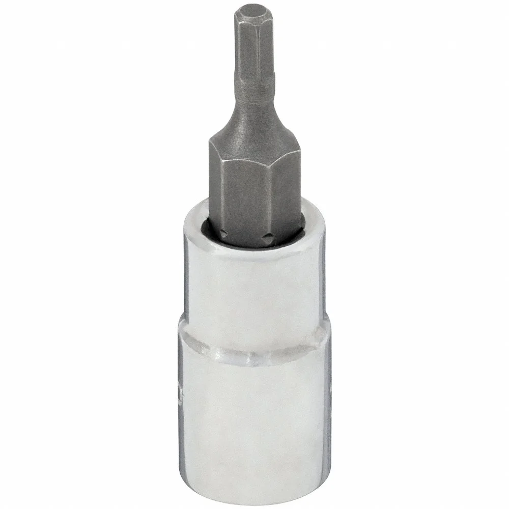 WESTWARD 54TL86 Socket Bit, 1/4 Inch Drive Size, Hex Tip, 5/32 Inch Tip Size, 1 1/2 Inch Length, Sae | CV2ADN