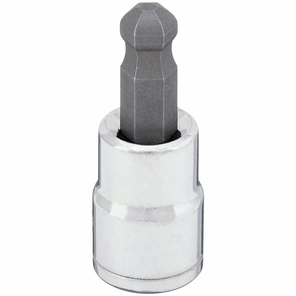 WESTWARD 54TM47 Socket Bit, 3/8 Inch Drive Size, Hex Tip, 5/16 Inch Tip Size, 1 7/8 Inch Length, Sae | CV2AGH
