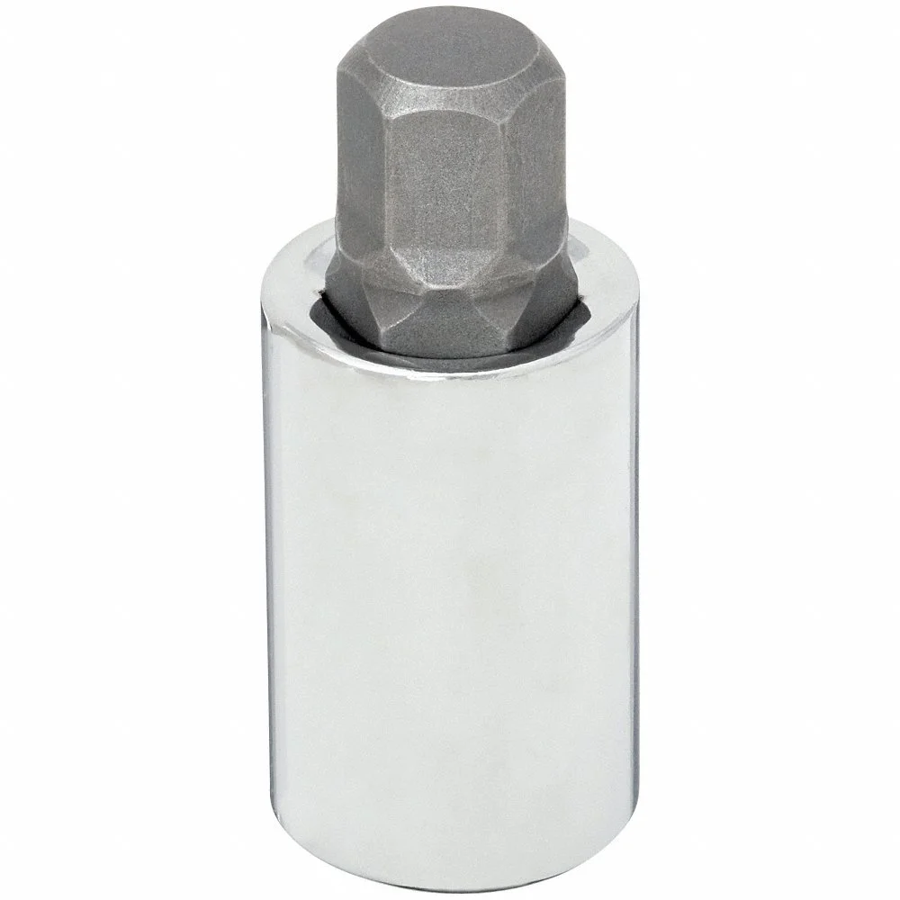 WESTWARD 54TM82 Socket Bit, 1/2 Inch Drive Size, Hex Tip, 5/8 Inch Tip Size, 2 1/4 Inch Length, Sae | CV2ABM