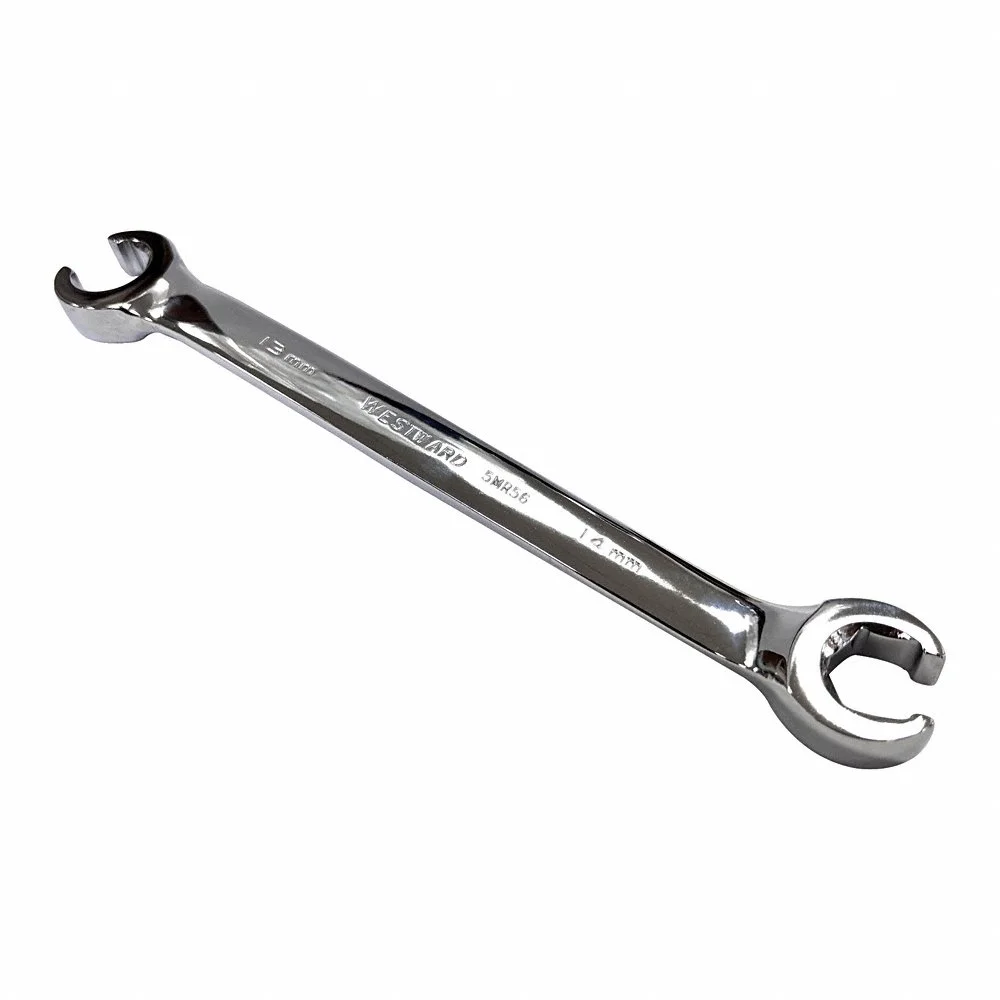 WESTWARD 5MR56 Flare Nut Wrench Metric 7-1/4in L | AE4TPD