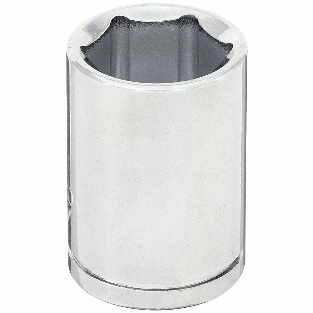 WESTWARD 5MT42 Socket 1/2 Inch Drive 19mm 6 Point Standard | AE4TYK