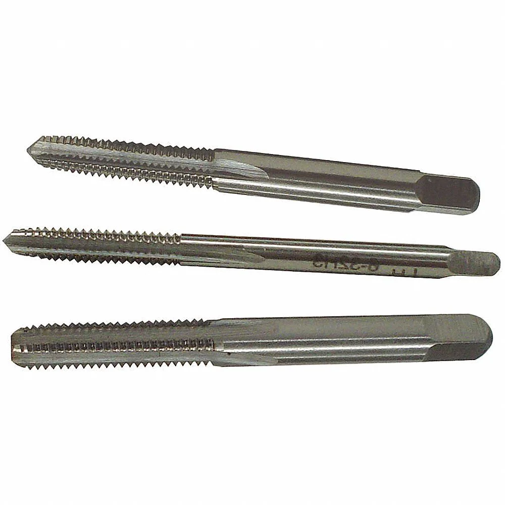 WESTWARD 5TWA6 Hand Tap Set High Speed Steel M10-1.5 D6 Limit - Pack Of 3 | AE6LUT