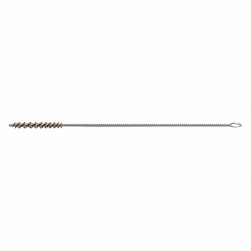 WESTWARD 88393 Single Spiral Tube Brush, Single Shank, 0.187 Inch Brush Dia, 1 1/2 Inch Brush Length | CV2AMC 45PE80