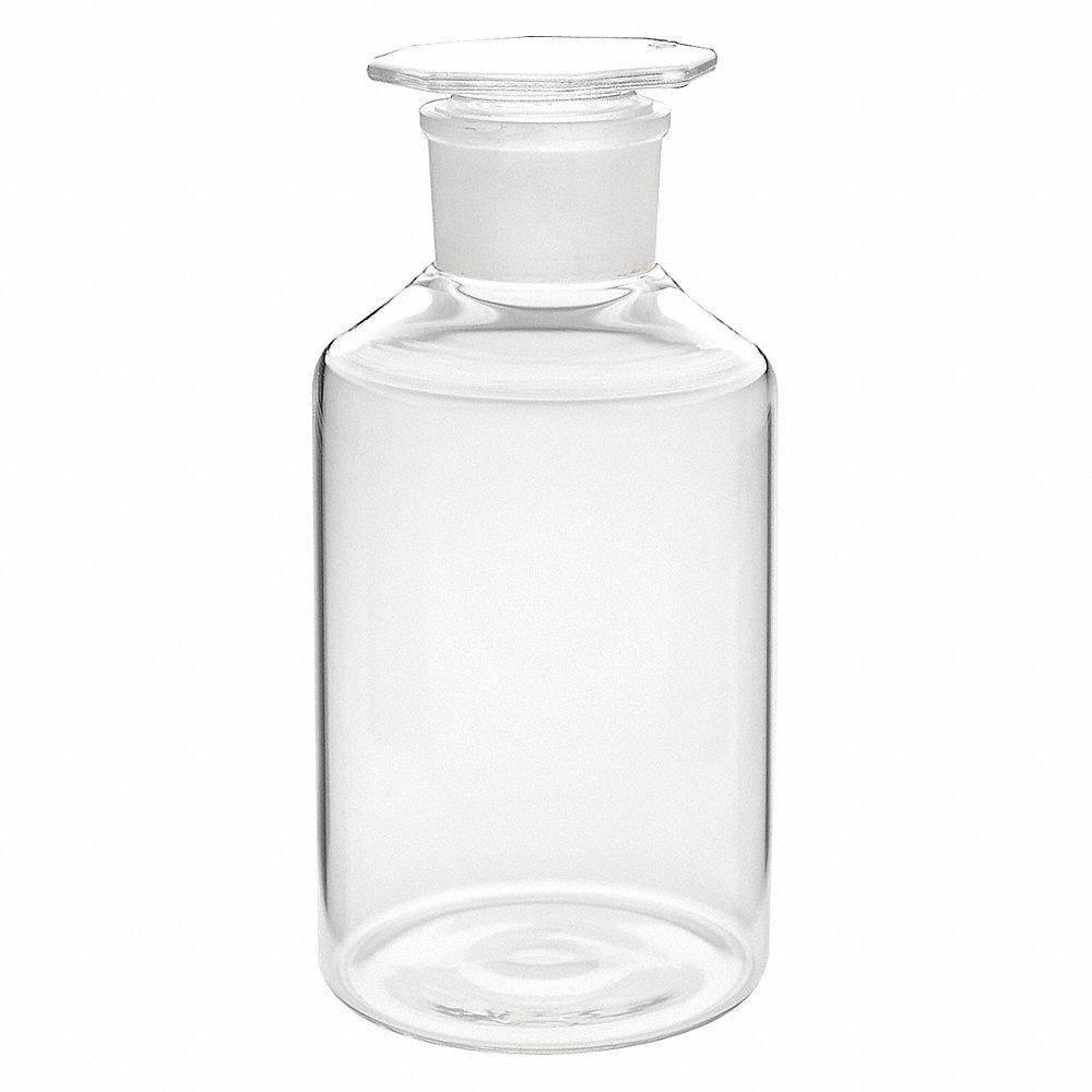 WHEATON 216021 Reagent Bottle, Type I Borosilicate Glass, Unlined, 6Pk | CJ3CUP 49WD32
