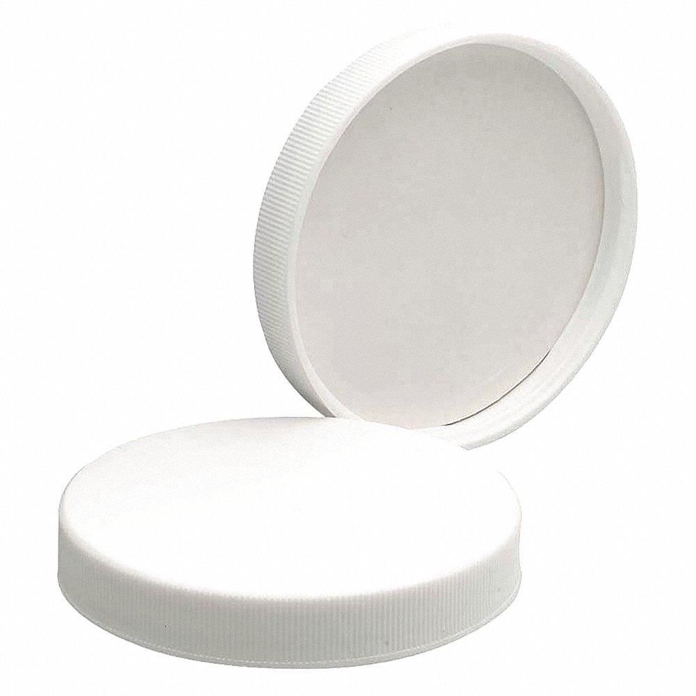 WHEATON 239244 Cap, 70 To 400mm Screw Closure Size, Polypropylene, PTFE, 48Pk | CH9UHV 49WE29