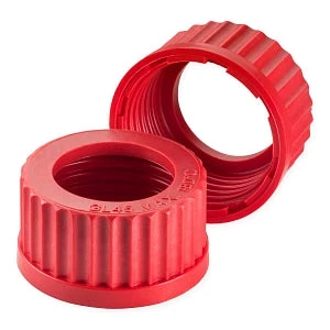GL45 Open Top Red PBT Screw Caps