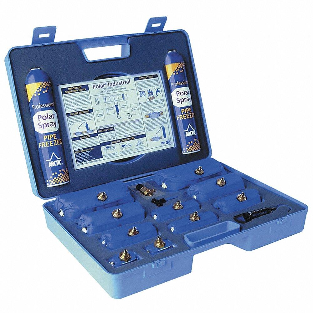 Pipe Freeze Kit, 3/8 To 2-3/8 Inch Capacity