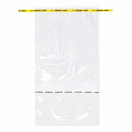 WHIRL PAK B01446 Sampling Bag, 123 Oz Capacity, 20 Inch Length, 10 Inch Width, 0.102 mm Thick, 250 PK | CV2AYJ 407L57