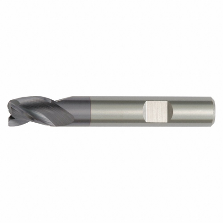WIDIA DC0310004LW Corner Radius End Mill, 10 mm Milling Dia, 11 mm Length Of Cut, 0.45 mm Corner Radius | CV2ERK 48LN95