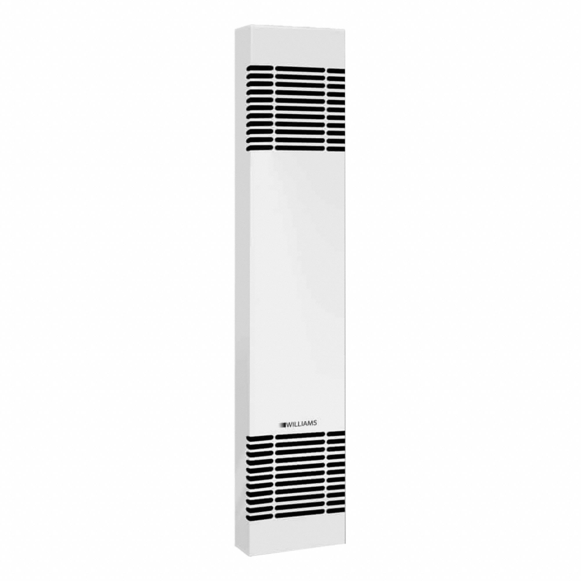 Electric Cabinet Unit Heater, Fan Forced, 9.2 kW Watt Output, White