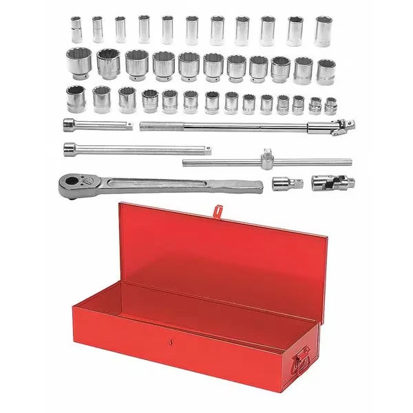 Socket, Shallow, 3/4 InchDrive, 12 Pt, 1-5/8 InchSz