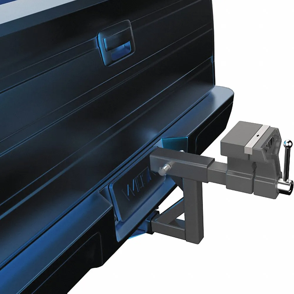 ATV Vise Locking Hitch Pin, Steel, 7 1/4 Inch Overall Length, 1 1/2 Inch Overall Wide