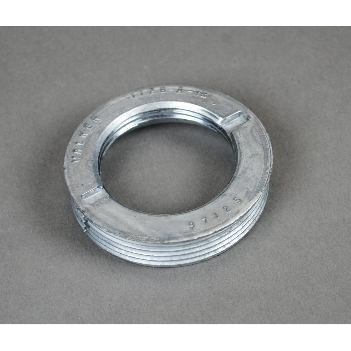 Adapter Fitting, Gray, Aluminum
