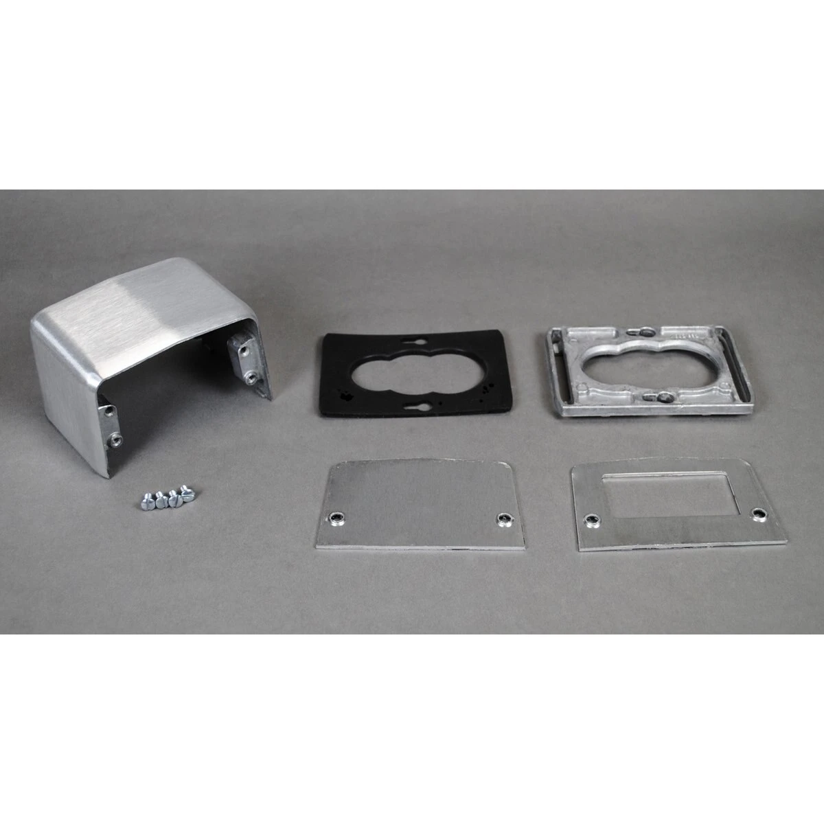 GFCI Service Fitting, Gray, Aluminum