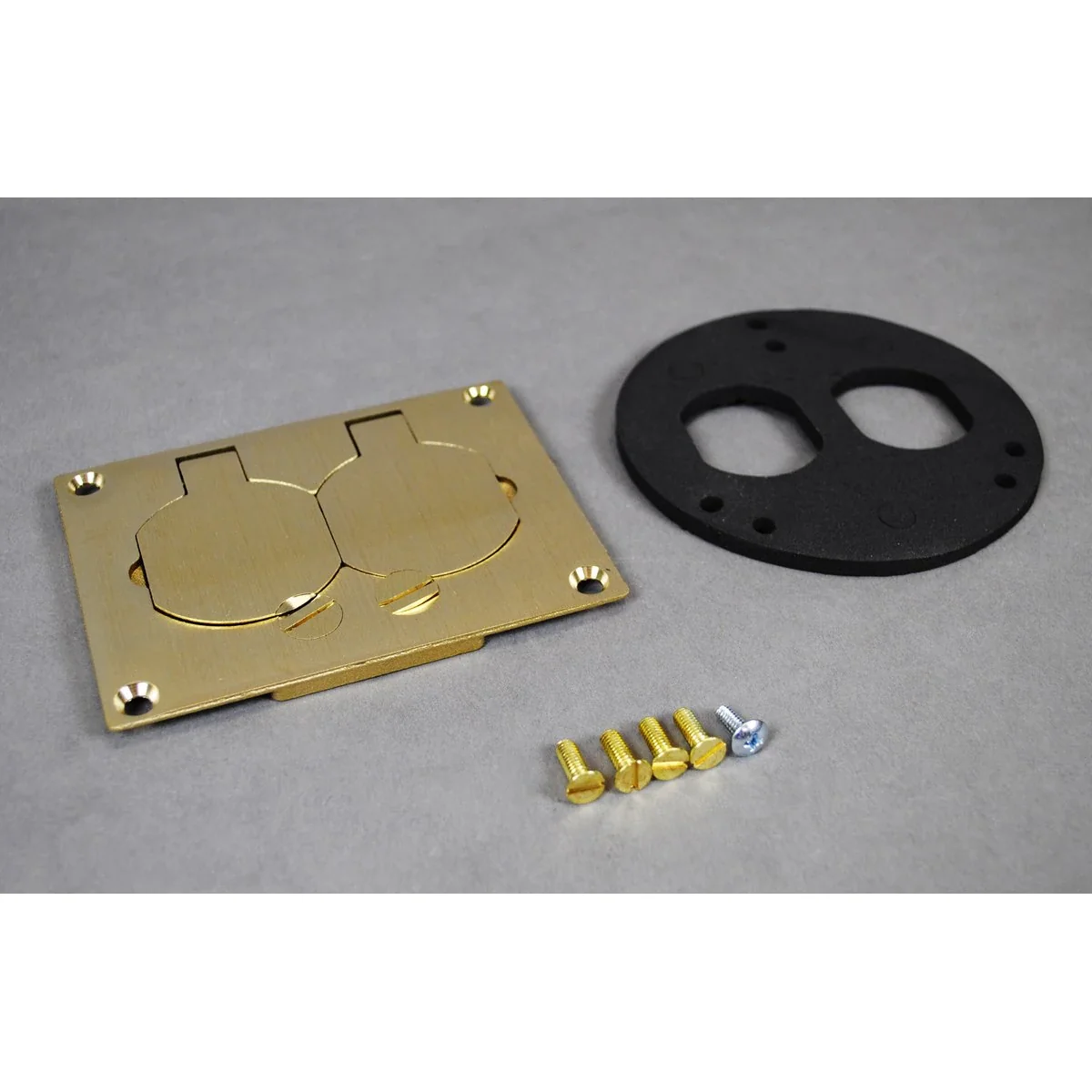 WIREMOLD S125B Floor Box Cover Plate Brass | CV3TZL 26Y178