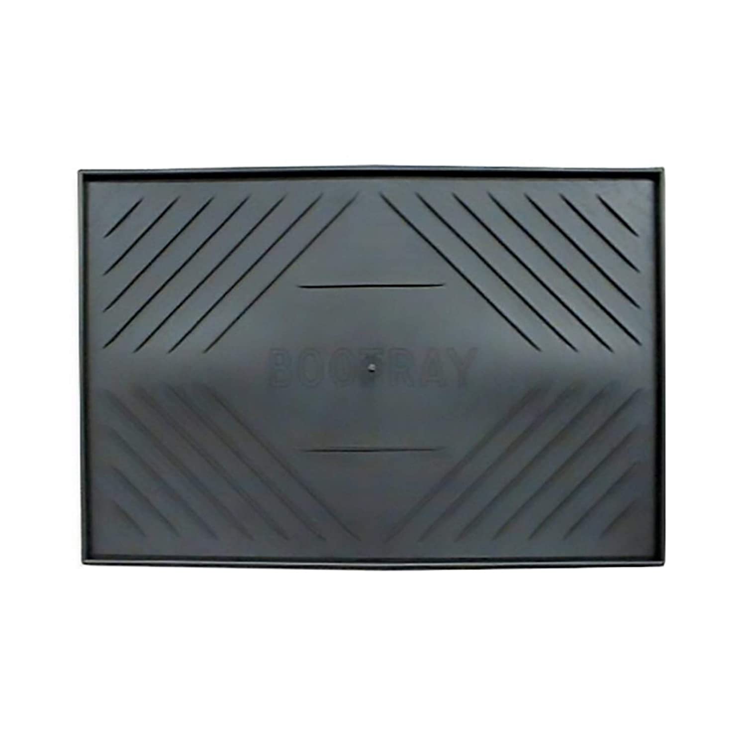 Boot Tray, 15 x 23 x .5 Inch Size, Black