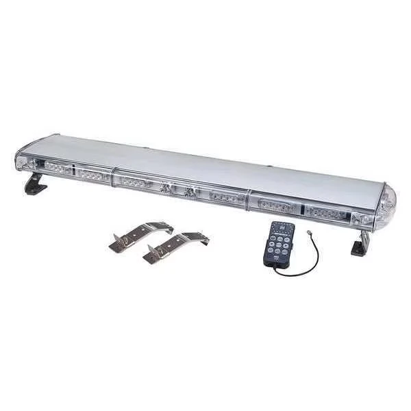 Lightbar, LED, Blue, Bracket Mnt, 16 Heads