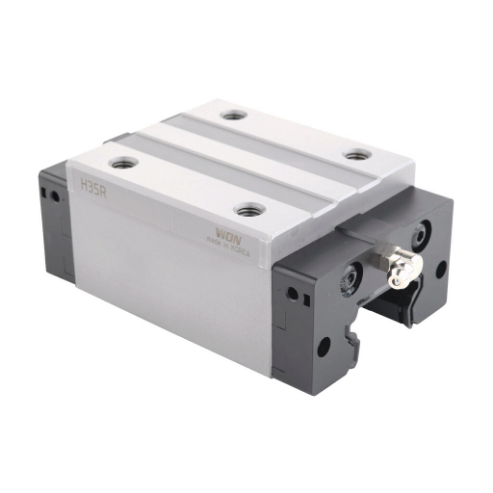 WON H35RUUG0 Standard Bearing Block, Full Ball Recirculating, Rectangular, End Seal, Carbon Steel | CV7CKU