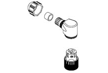 WOODHEAD 1200750016 Dual Keyway, Straight Male, 3 Poles, 3.30-6.60mm Cable Dia | CH2HTP 7A3001-31
